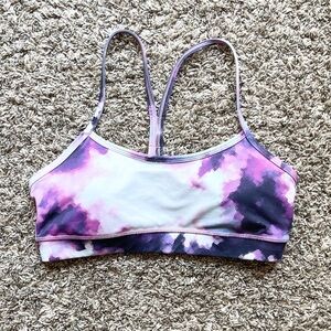 Lululemon Flow Y Tie-Dye Sports Bra